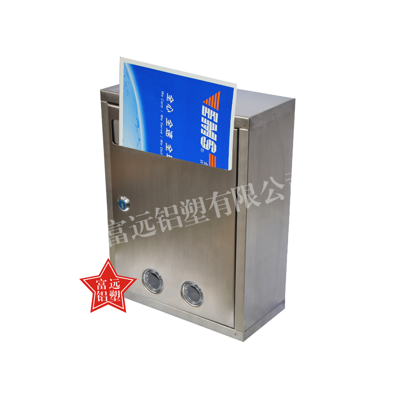 Special No. 1 stainless steel letter box can put Ri Li Magazine express document Multi-press Stainless Steel Newspaper Box-Taobao