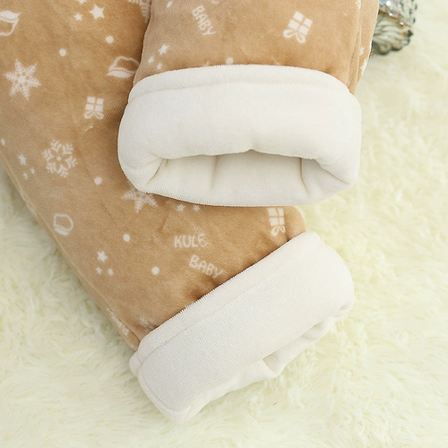 Детские стеганые штаны, зимние удерживающие тепло джинсы с начесом подходит для мужчин и женщин, 3-6-9-12 мес.