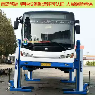 Big car lift bus bus small truck wheel lift lift lift single column lifting equipment