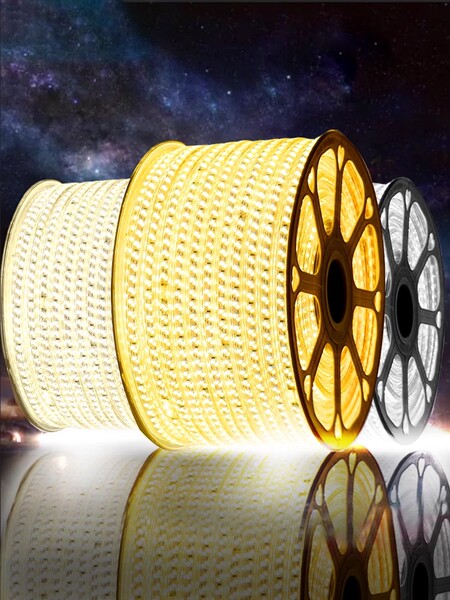 Foshan Lighting Living Room LED Light with Neon Light Ceiling Highlight Soft Light Strip Lighting Counter Color Changing Patch 220V