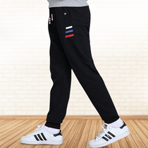 Middle and Big Boy plus velvet sweatpants autumn and winter childrens leggings warm pants trousers plus velvet padded casual pants