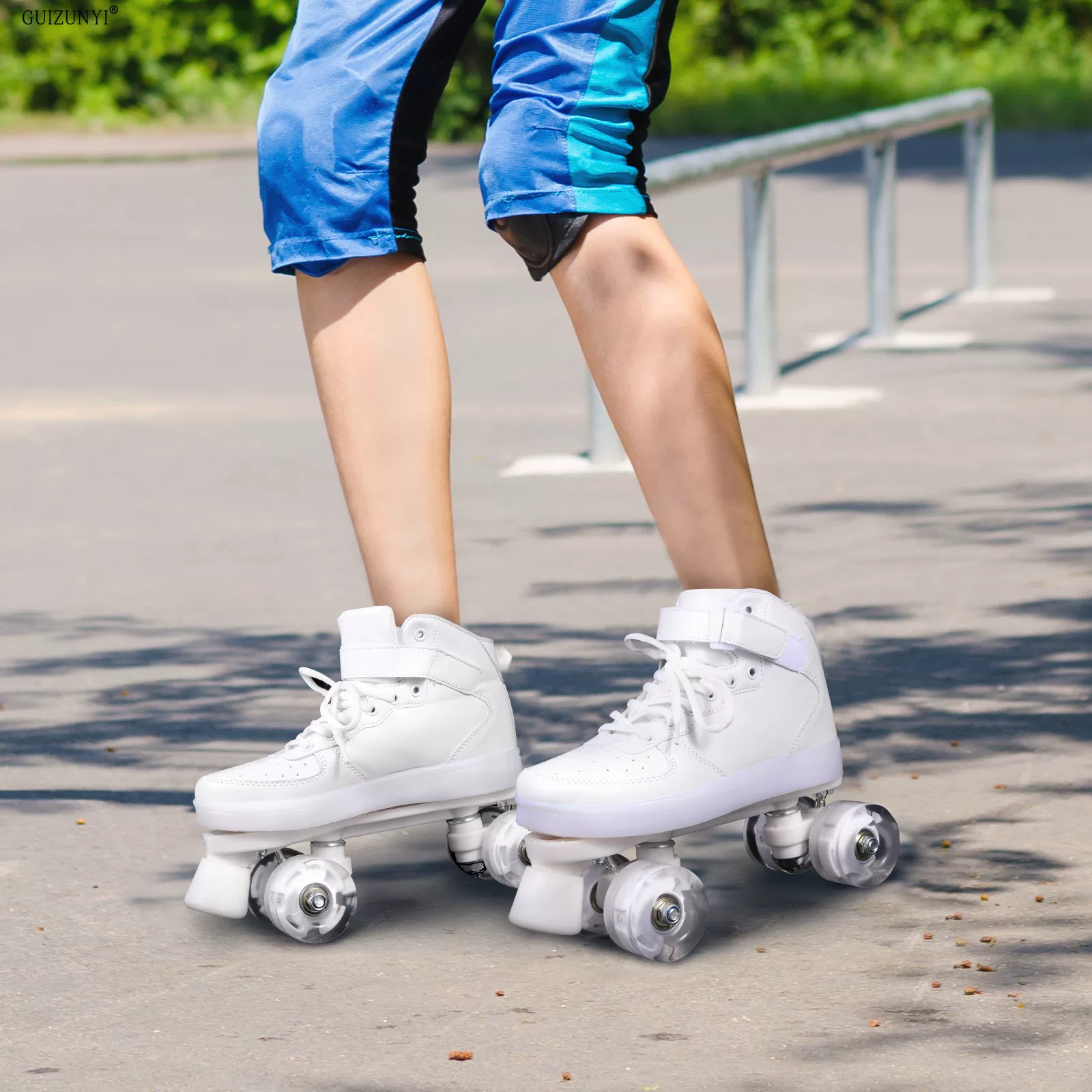 Белые детские роликовые коньки для взрослых, skateboard для мальчиков
