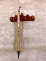 Four treasures of the study room Zhou Yousheng pen Zhuang out of the dust special small Kai brush