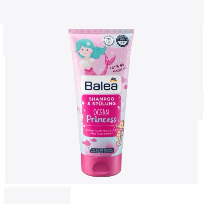 Germany's Prinzessin Sternenzauber Magic Star Little Princess washed up for children's shampoo