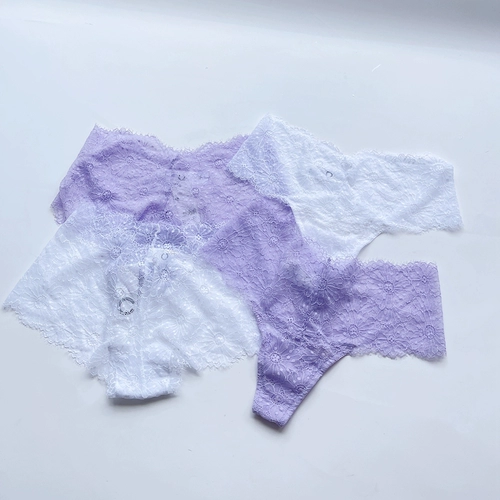 Кружевные сексуальные трусы, хлопковые штаны