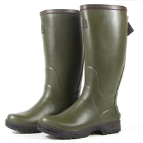 Definition High-end outdoor ultra-high tube fishing rain boots Waterproof shoes Hunter shoes rubber shoes Water shoes waterproof snake-proof non-slip