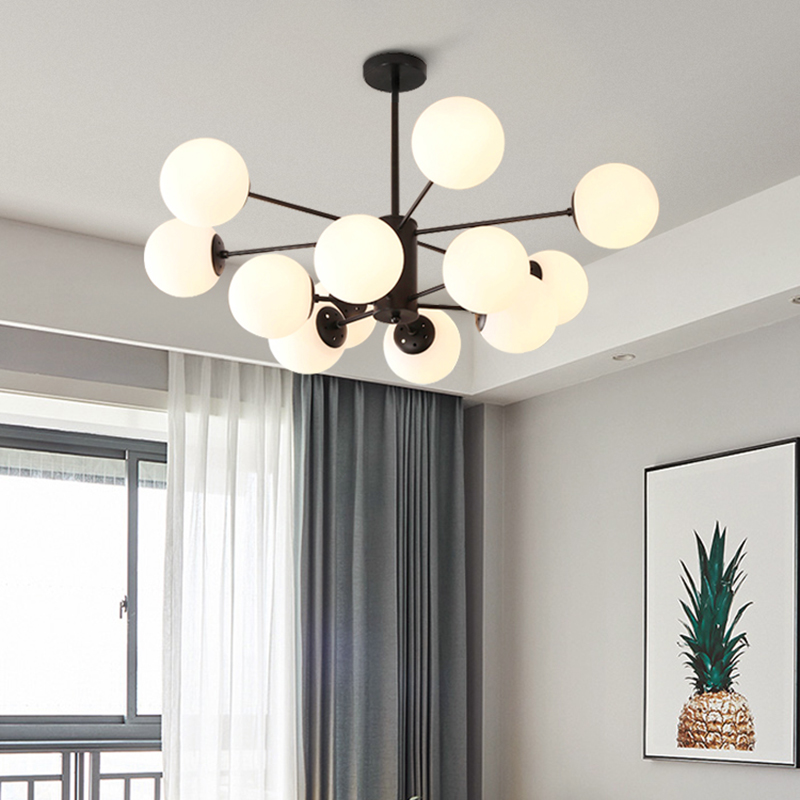 Nordic lamps Lightroom Lights Creative Personality Magic Bedroom Dining Lights Lights Modern Atmospheric Light Luxury Lamp