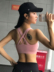 Làm đẹp trở lại đồ lót thể thao chống sốc tập hợp áo ngực tập thể dục corset yoga vest nữ cường độ cao chuyên nghiệp áo ngực quần áo tập yoga Đồ lót thể thao