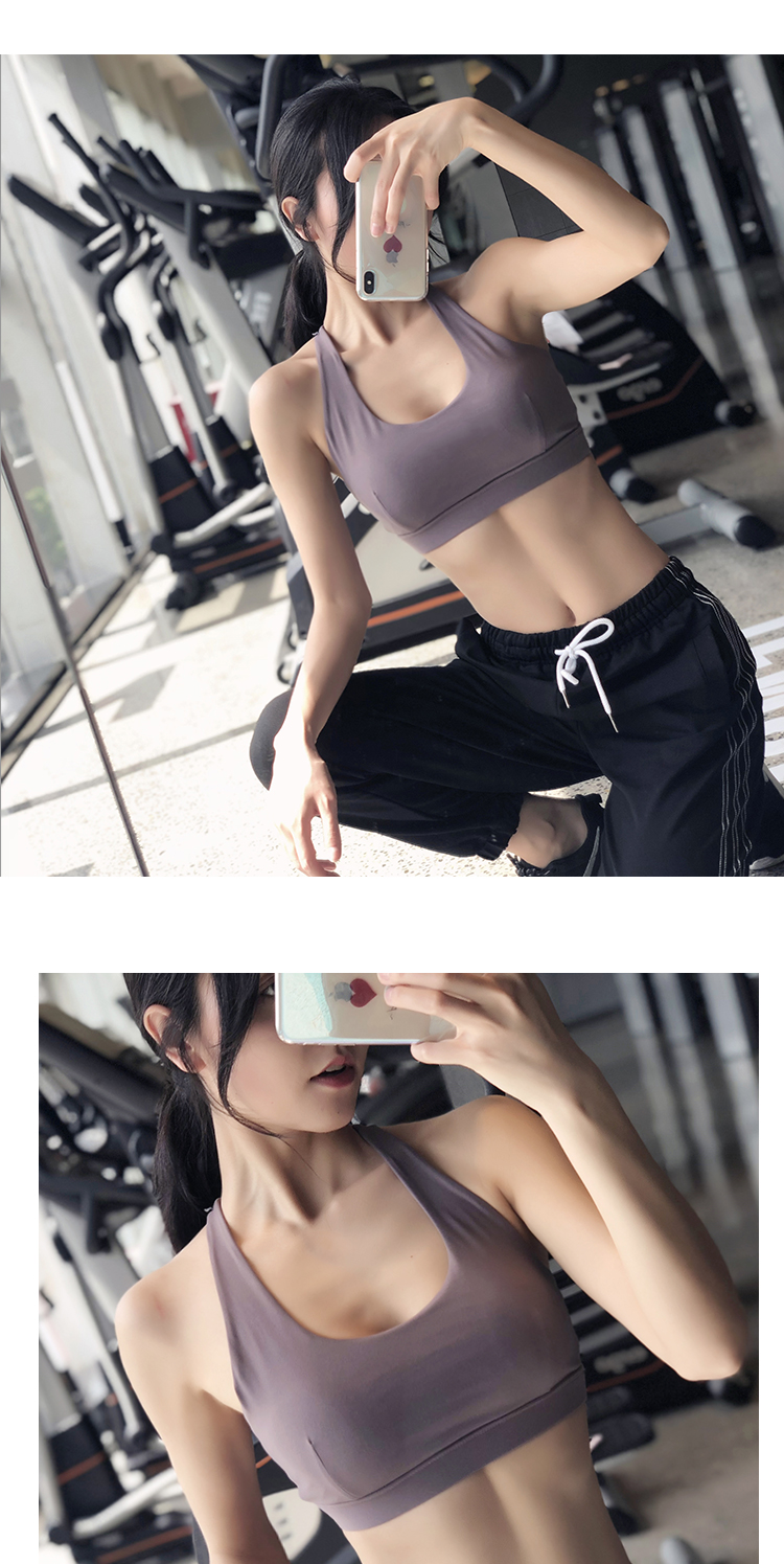 Thắt lưng mỏng thể thao đồ lót phụ nữ chạy bộ chống sốc tập hợp rập khuôn tập thể dục áo ngực nhanh khô vest yoga không có vòng thép áo tập gym