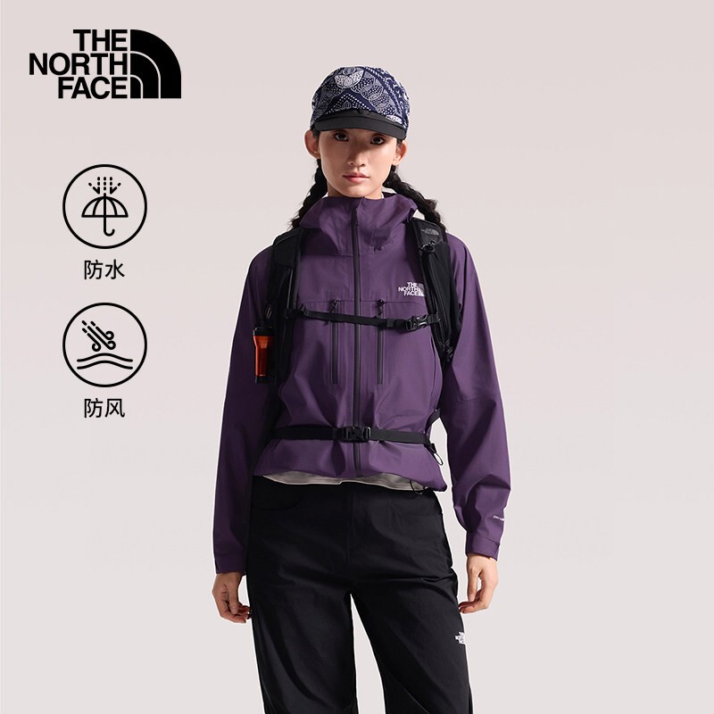 Thenorthface North Face 2026 Autumn and Winter Outdoor Windproof and Waterproof Hard Shell Mountain Jacket for Women Nf0A8Hrt