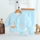 Quần áo trẻ em lông cừu san hô ấm phù hợp với mùa thu và mùa đông phù hợp với bé trai và bé gái Quần áo trẻ sơ sinh áo flannel quần áo trẻ em hàn quốc