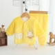 Quần áo trẻ em lông cừu san hô ấm phù hợp với mùa thu và mùa đông phù hợp với bé trai và bé gái Quần áo trẻ sơ sinh áo flannel quần áo trẻ em hàn quốc