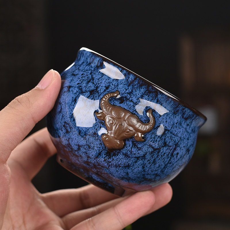 Ceramic Tea Bowl Master's Cup Tea Set of tea Cups Tea Brechengi size Single cup Tea drinking Cup Personality Kilo for creative single cup