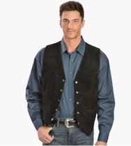 Scully Men Genuine Leather Waistcoat Veste Vests 507-02 US Direct Mail