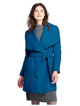 Landsend Lady long tweed coat woolen coat #5027868M7 American direct mail
