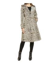 Via Spiga ladies long hooded windbreaker jacket belt #6158075 USA Direct Mail