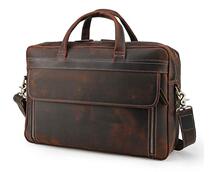 Unique Retro Bag mens leather briefcase shoulder shoulder Bag 22014 USA Direct Mail