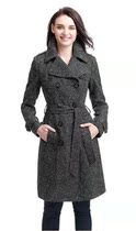 BGSD Lady long double-breasted wool coat woolen coat B16G U.S. direct mail