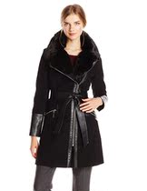 Via Spiga ladies long tweed coat coat coat 60% wool 02041R-V6 USA Direct Mail