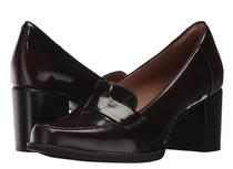 clarks Ladies Casual High Heel Leather Shoes Penny Lohas Shoes Head Leather 1N7KIHRH USA Direct Mail