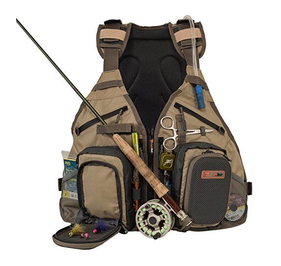 Anglatech Men's Outdoor Multi-Function Waterproof Fishing Vest A770W US Direct Mail