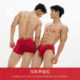UPRO Year of the Horse, animal year, horse (good things happen) series red underwear triangle men's underwear golden horse
