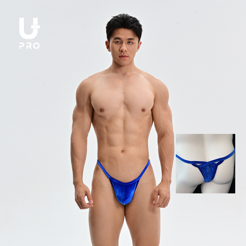 Upro Velvet Men's Triangle Briefs Klein Blue Underwear Fashionable Sexy Low-Rise Upro Velvet Men's Triangle Briefs Klein Blue Underwear Fashionable Sexy Low-Rise