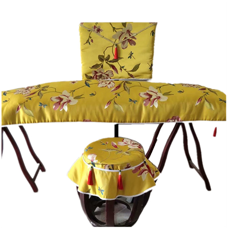 Guzheng cover dust cover musical instrument cover cloth literary ancient and elegant universal custom-made 125 minizheng 130 small Zheng cover