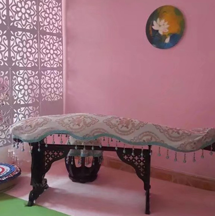 Customized 125 small guzheng cover 130 dust cover elegant piano cover musical instrument cover cloth new classical 163 set