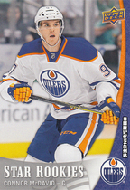 Conor Mike Dawi McDAVID Oil Man Team UD 2015 -16 The new show star star card #1