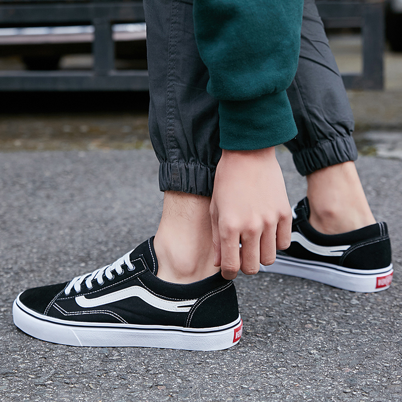 ins super hot shoes men's canvas shoes Korean version all-match casual ulzzang skateboard shoes couple shoes skateboard shoes men