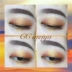 Ccmeiya Hàng Trung Quốc mềm bóng mắt hai màu zoeva bí ngô thay thế # 落雨 phấn mắt eyeshadow Bóng mắt
