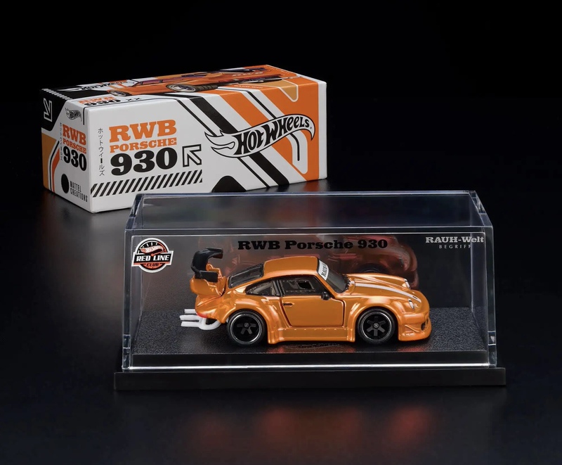 Hot Wheels Rlc Exclusive Rwb Porsche 930 Electroplated Orange