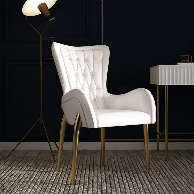 Nordic Ins Chair Mesh Red Makeup Chair Simple Desk Chair Dressy Chair Dining Chair Home Dining Room Leaning Back Chair Stool