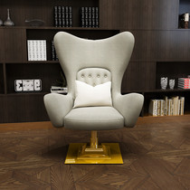 Post-modern Nordic luxury chair simple fashion computer chair can be raised and rotated light luxury leisure living room office chair