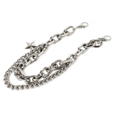 Martens, серебряная цепь, аксессуар, металлические туфли, 36см