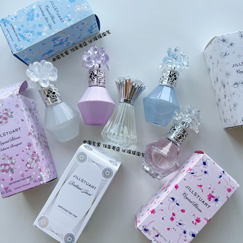 Jillstuart Crystal Flower Language Crystal Flower Diamond Hair Care Spray Hair Perfume