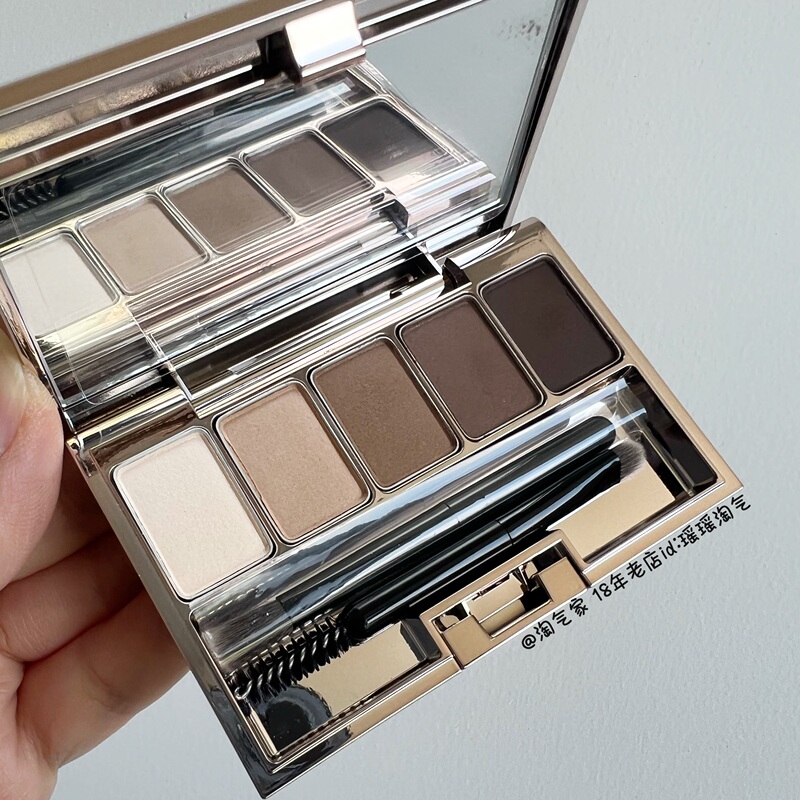 Japan Lunasol Sun and Moon Crystal Five-Color Eyebrow Powder Palette Long-Lasting Three-Dimensional Eye Makeup 01Natural Japan Lunasol Sun and Moon Crystal Five-Color Eyebrow Powder Palette Long-Lasting Three-Dimensional Eye Makeup 01Natural