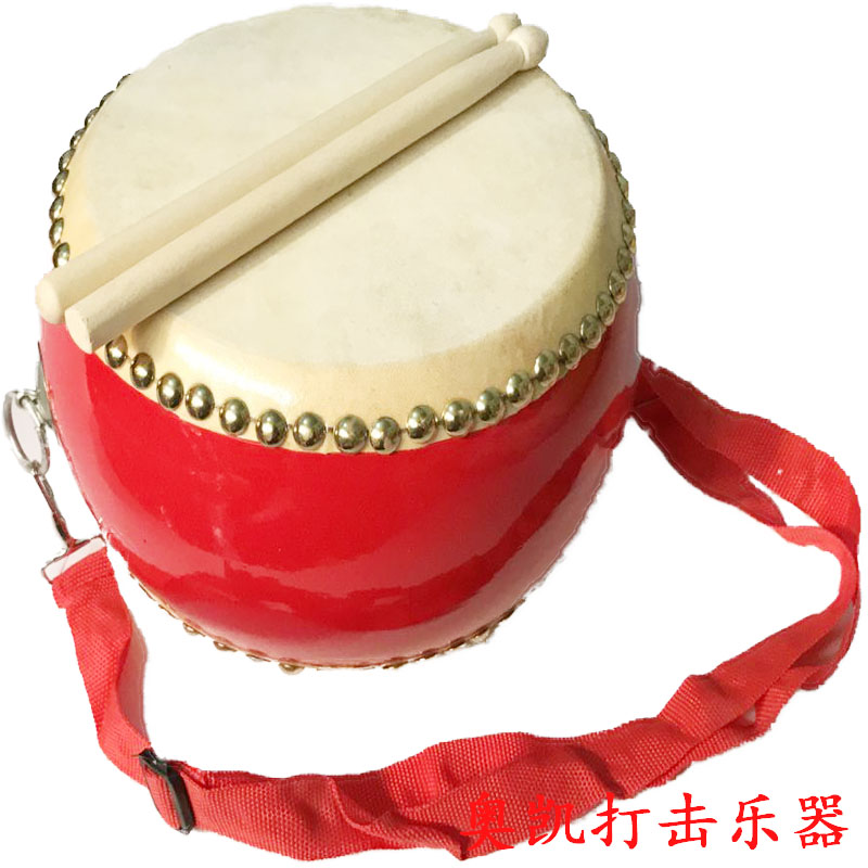 Nhà máy khuyến mãi nhạc cụ gõ Orff thời thơ ấu dạy đồ chơi đồ chơi âm nhạc nhỏ 6 inch trống nhà thờ - Đồ chơi nhạc cụ cho trẻ em đàn gõ xylophone