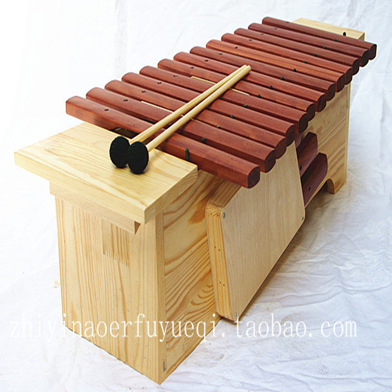 Chương trình khuyến mãi của nhà máy Alto Redwood Box Piano Âm thanh Orff Trẻ em Bộ gõ Đồ chơi âm nhạc sớm - Đồ chơi nhạc cụ cho trẻ em trống đồ chơi cho bé