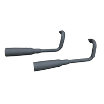 Bunda gold gira 300 modified stainless steel exhaust integrated silencer gold gira retro taiko double exhaust pipe