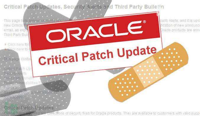 CVE loophole patching programming oracle checking file metalink account number mos official information support