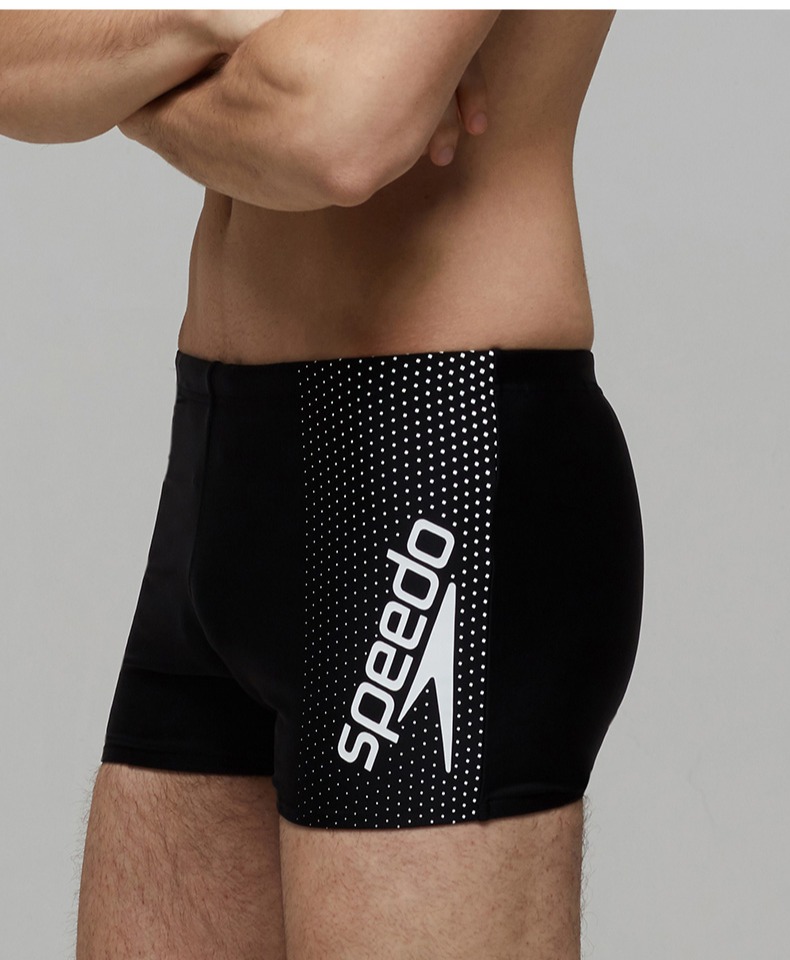 Quần bơi Speedo nam võ sĩ chuyên nghiệp đào tạo quần bơi kích thước lớn thời trang thoải mái nhanh khô quần áo bơi nam nóng - Nam bơi đầm quần bơi speedo nam