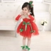 Ngày thiếu nhi Trang phục biểu diễn cho trẻ em Ngày mẫu giáo Tutu Dress Dance Princess Dress Môi trường Trình diễn Quần áo Thời trang Nữ - Trang phục