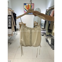 South Korea Dongdaemun 2024 summer new style WEAUE SELVAGE suspender vest 16150334