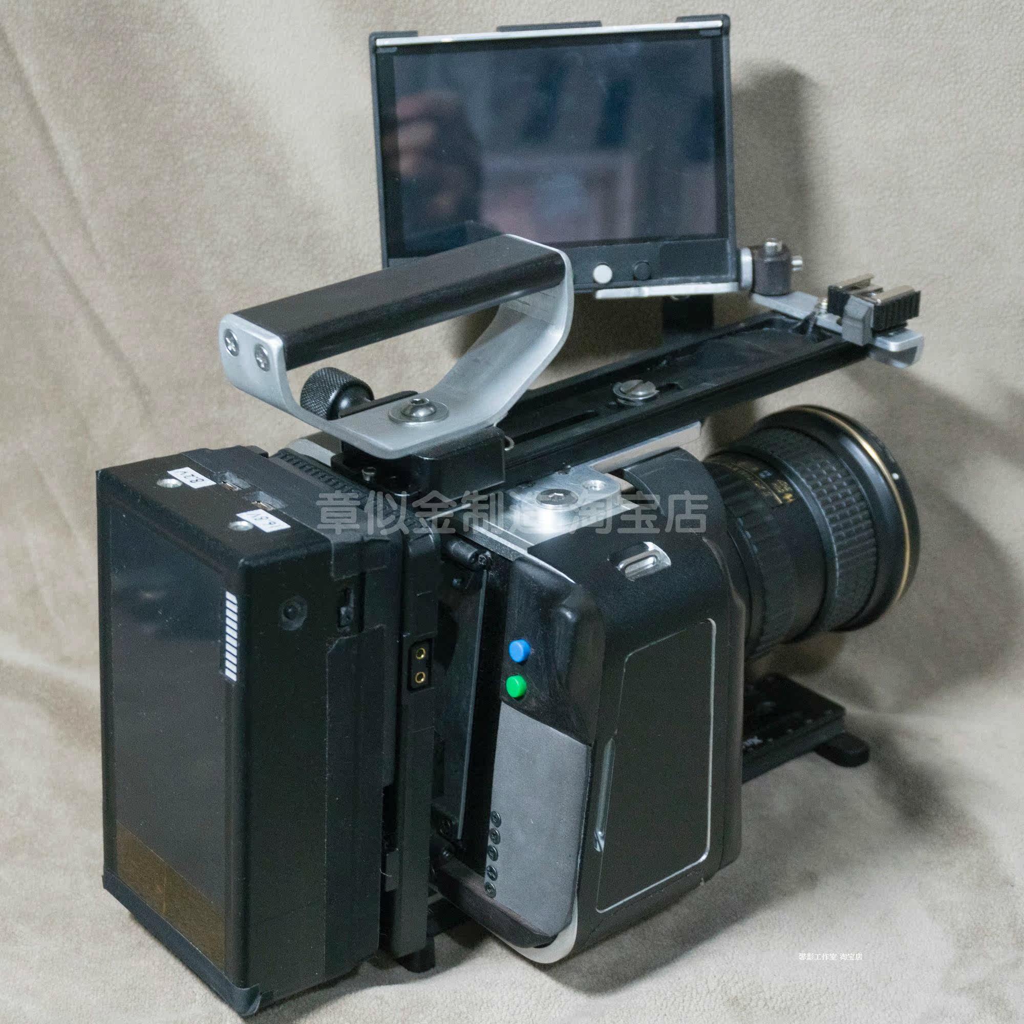 BMPC改造 翻转屏 木手柄 单反操控