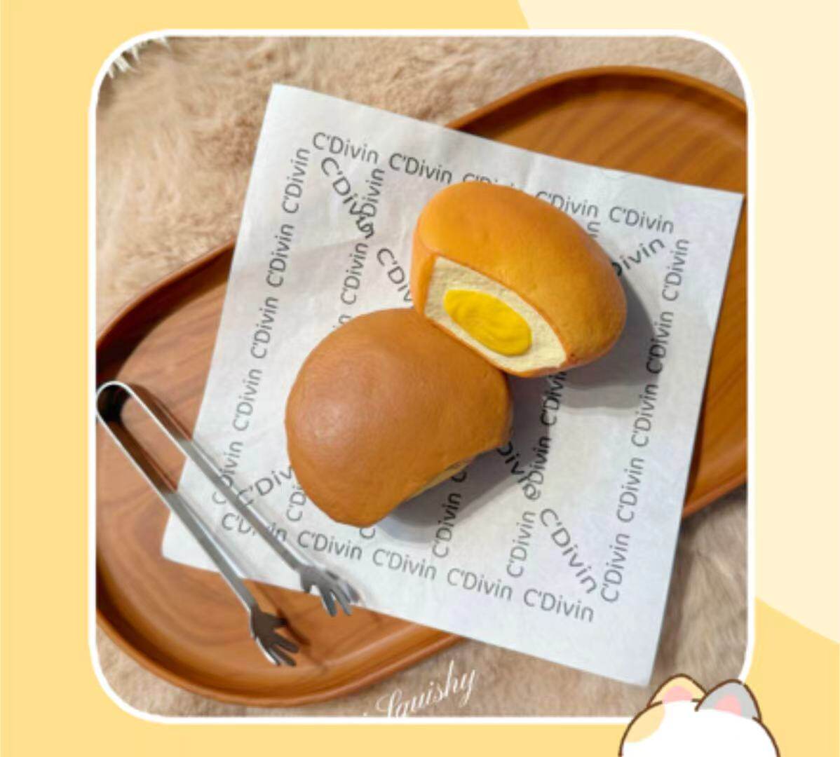 Развивающая игра для детей 新品hachimi牛乳布丁湿软慢回弹彷真食玩橡皮泥手感细腻解压玩具