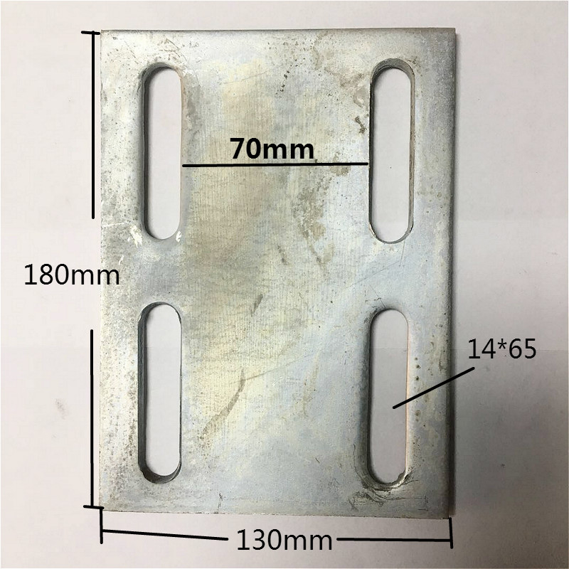 Manufacturer cold-galvanized pre-embedded plate curtain wall iron plate steel plate iron plate iron plate iron plate with embedded parts 150 * 200