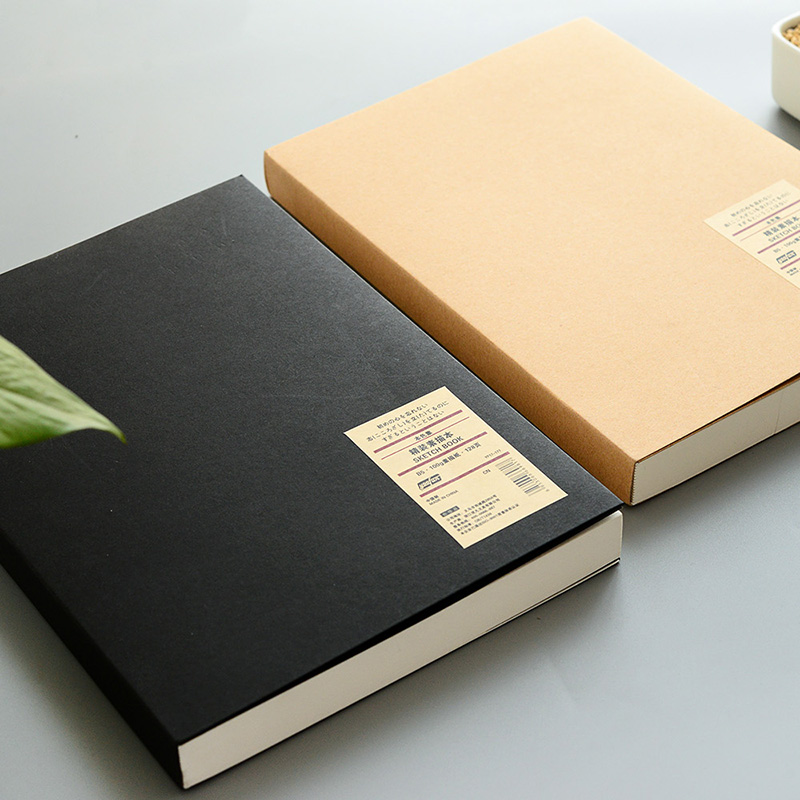 Simple thick sketch paper blank sketchbook painting Doodle book Sketchbook B5 notepad notebook hand-painted book