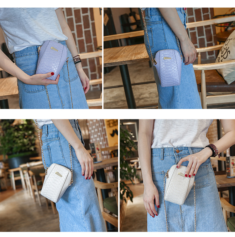 Xuân 2018 phiên bản mới của Hàn Quốc thời trang sang trọng túi xách điện thoại di động túi mini bag chain chain vai túi Messenger túi lv nữ chính hãng